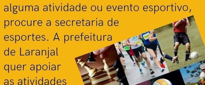 Secretaria de Esporte e Lazer Secretaria de Esporte e Lazer