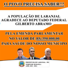 Emenda Parlamentar para nossa Saúde!!!!